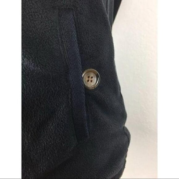 LandsEnd Zip Vest Small 6 8 Outdoor Black Pockets - Picture 3 of 8